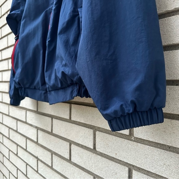 Vintage Dunbrooke Sport Castaway Yacht Club Sailing Jacket Blue Red Medium - Picture 8 of 13